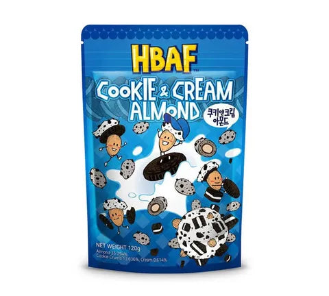 HBAF Cookie &amp; Cream Almond (120 gr)