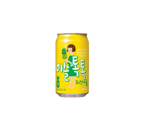 Jinro Soda Tok Tok Pineapple Iseul Soju Cocktail (355 ml)